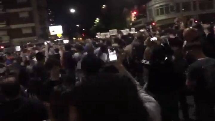 Cacerolazo en Triunvirato y Los Incas