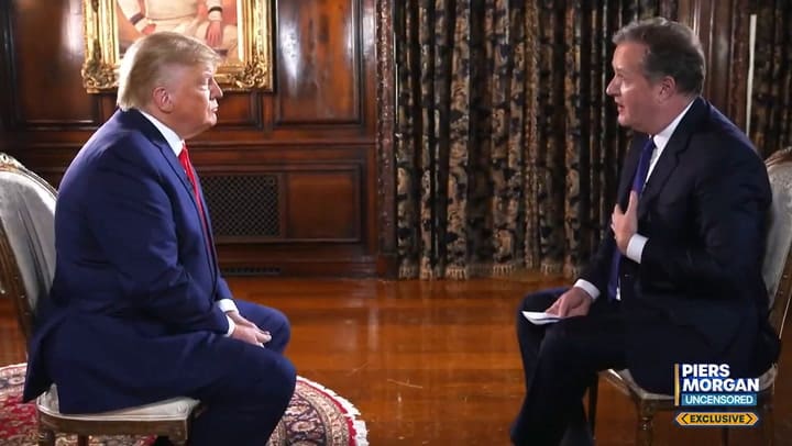 Furioso, Donald Trump abandonó una entrevista televisiva: “Apaguen las cámaras”