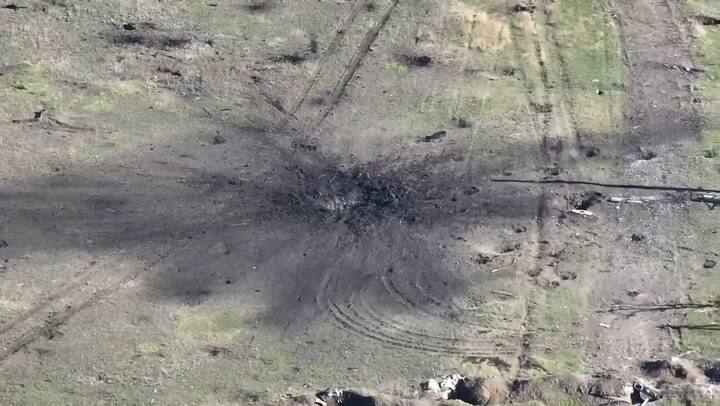 Ucrania destruyó al “meteorito” ruso, un inusual vehículo capaz de pulverizar calles enteras