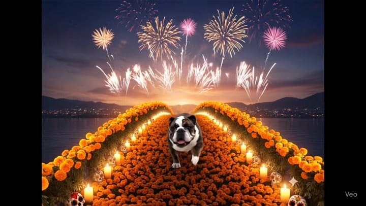 Día de Muertos 2025: así podés crear el video con IA de tu mascota cruzando el Mictlán