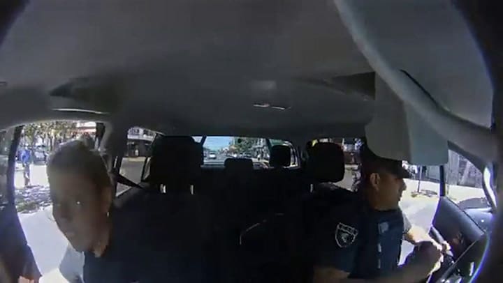 Dos policías de San Miguel salban la vida de una beba de un año que no respiraba