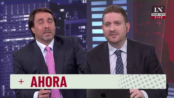 El pifie de Jony Viale con Eduardo Feinmann: 'Ah, vos sos abogado'