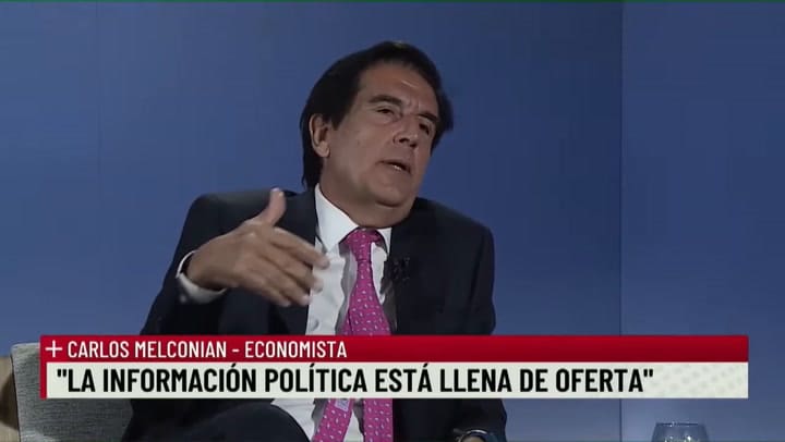 Carlos Melconian, con Luis Novaresio: 'La situación económica es frágil'