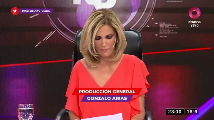 Viviana Canosa se burló de Alberto Fernández y recitó un poema en vivo - Fuente: elnueve