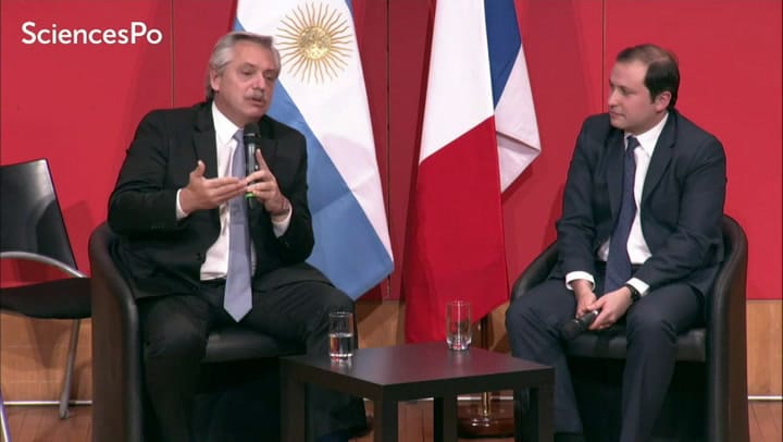 La reacción de Fernández por la pregunta incómoda de un estudiante macrista