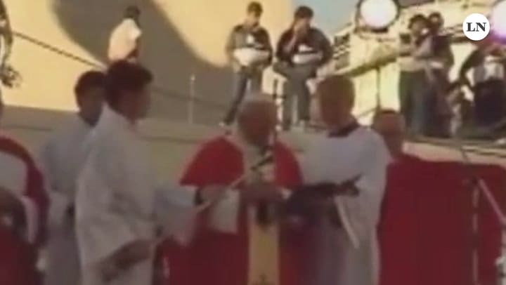 La visita del Papa Juan Pablo II en 1987 a la Argentina.