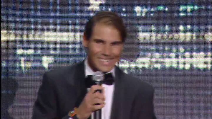 La graciosa frase que utilizó Rafael Nadal para presentar a Roger Federer en la Rod Laver Cup