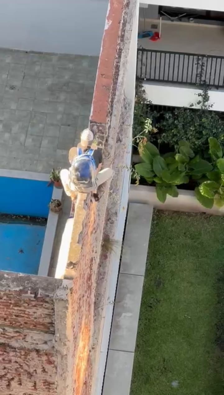 Darío Sosa y su rescate en altura