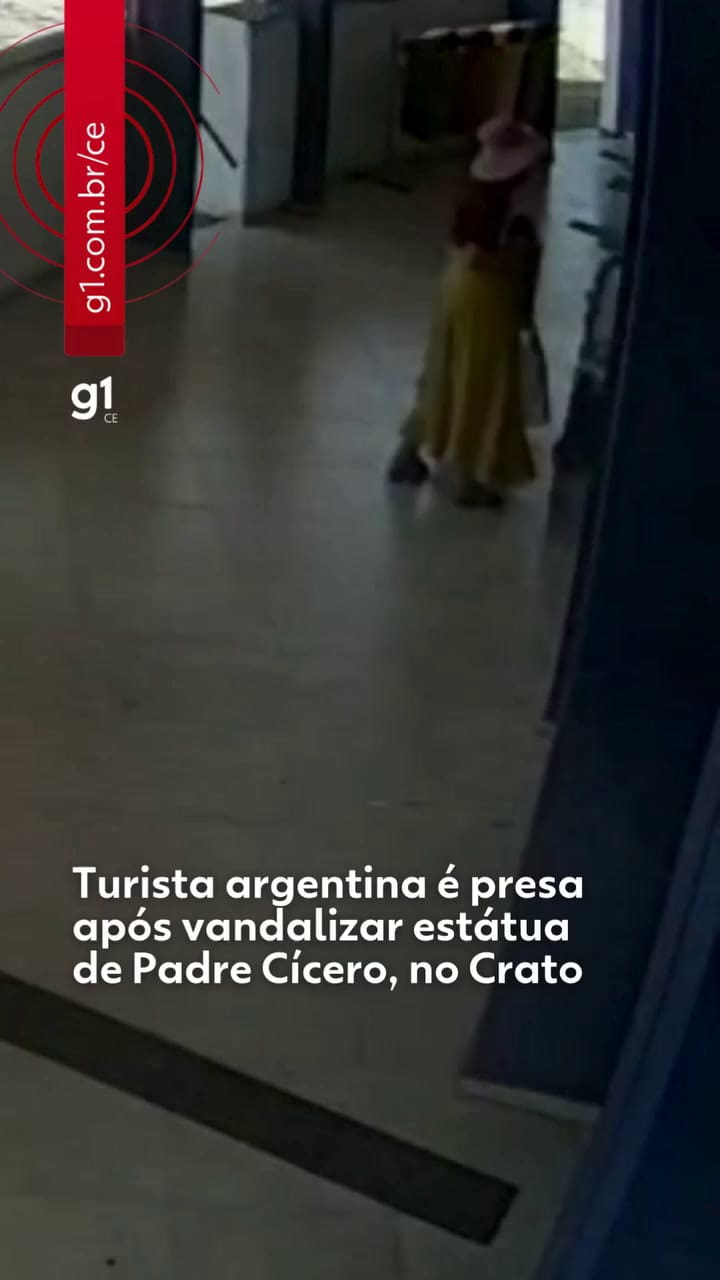 Brasil: una turista argentina de 71 años fue detenida por destruir una estatua religiosa