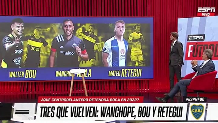 Tres centrodelanteros regresarán al Xeneize en enero.