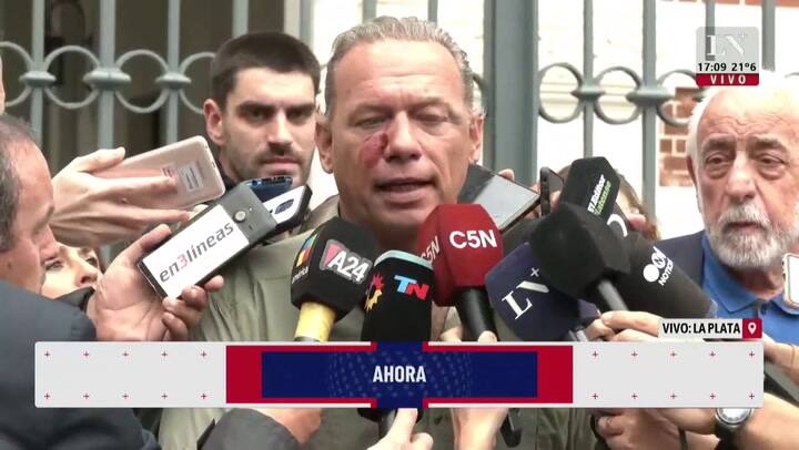 Sergio Berni: 'No me arrepiento de nada de lo hecho esta mañana'