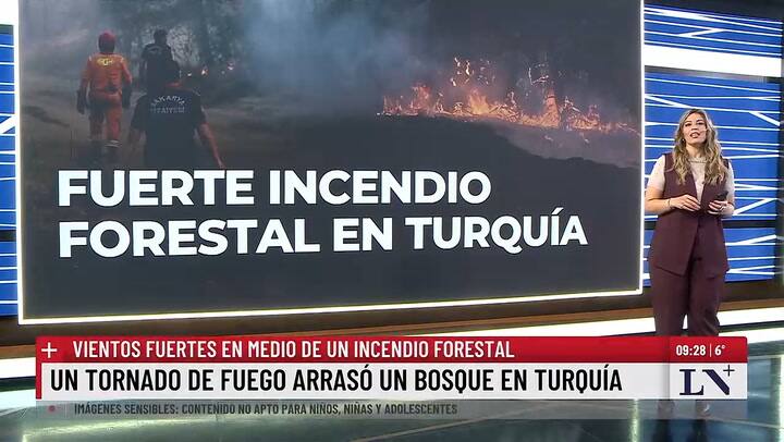 Incendios en Turquia