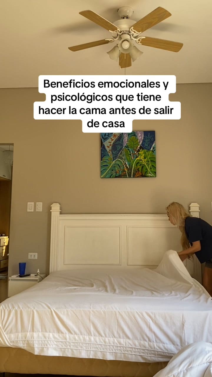 Si Quieres Empezar El Día Con Buen Pie, El Primer Paso Para Lograrlo Es Hacer La Cama. Tal Vez Puede Parecer Algo Insignificante, Pero Este Simple Hábito Nos Ayuda A Establecer Una Rutina Positiva Y Crear Una Sen