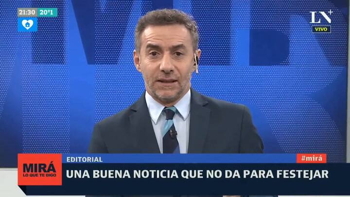 Luis Majul: Una buena noticia que no da para festejar