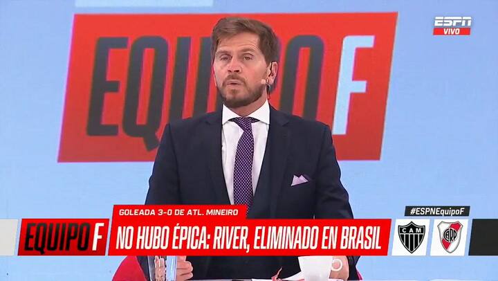 Sebastián Vignolo: 'Marcelo Gallardo no pudo resolver los problemas de River'