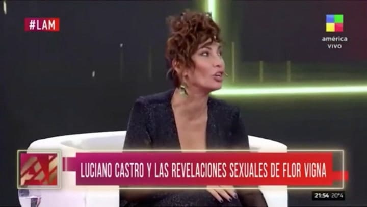 Ernestina Pais habló sobre su relación con Luciano Castro