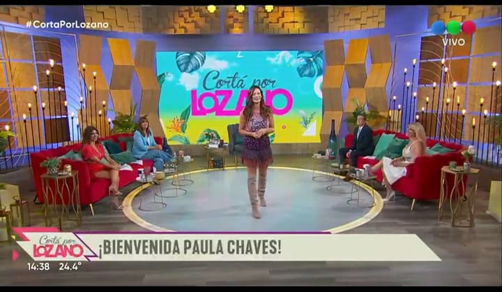Paula Chaves reemplaza a Verónica Lozano en Cortá por Lozano