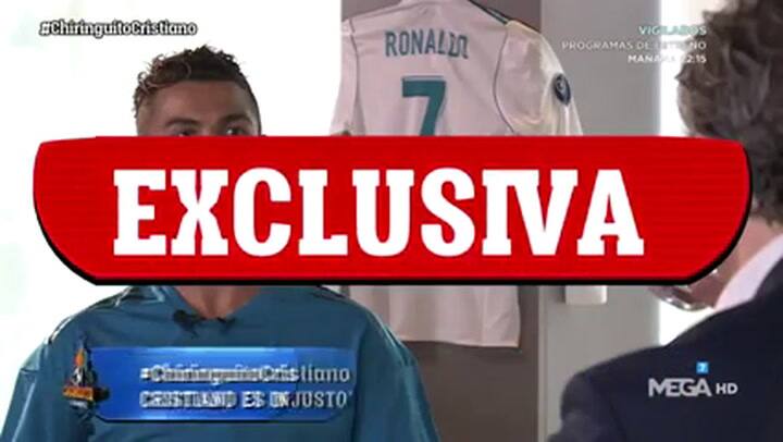 Cristiano Ronaldo, sus deseos de ser actor y lo que le dice su novia - Fuente: Mega TV