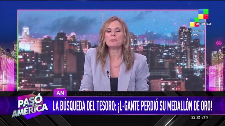 Cuánto cuesta el dije de oro que perdió L-Gante en el mar