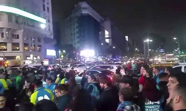 Marcha hacia el Obelisco para pedir justicia por la muerte de la agente de tránsito