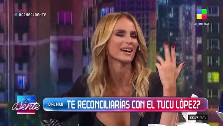 Sabrina Rojas habló del momento que atraviesa con el Tucu López