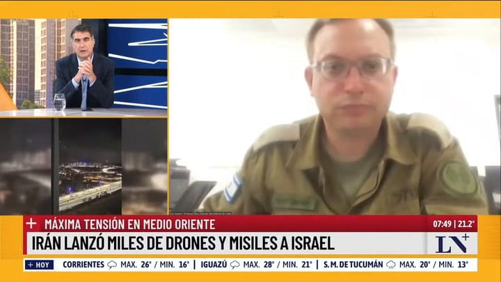 Israel evalúa su respuesta al ataque de Irán; el testimonio del vocero israelí Roni Kaplan