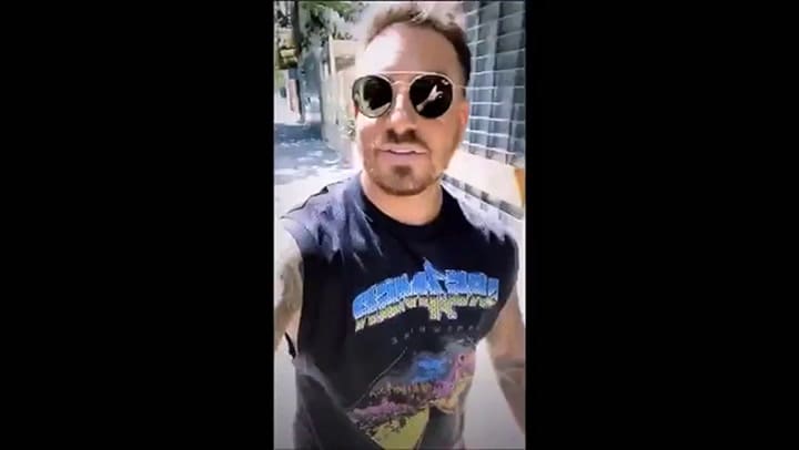 El video que Fede Bal subió a las redes y muestra cómo está hoy su papá Santiago