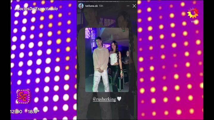 Rusherking, pescado in fraganti con Tati Luna, Miss Mundo Uruguay