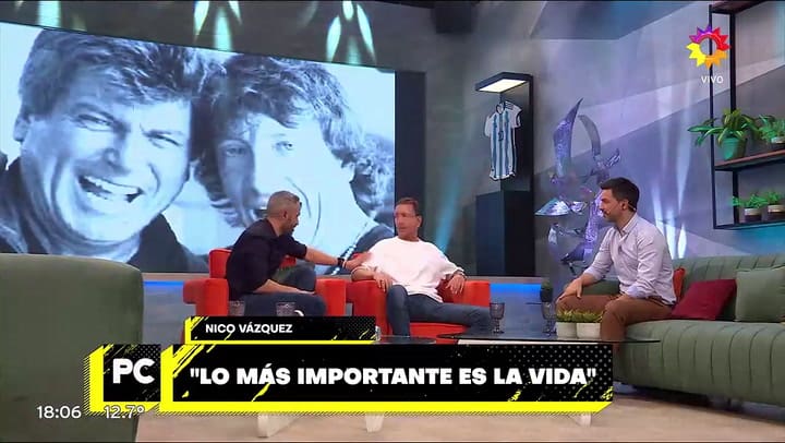 Nico Vázquez contó cuál fue el primer contacto con Lionel Mesi