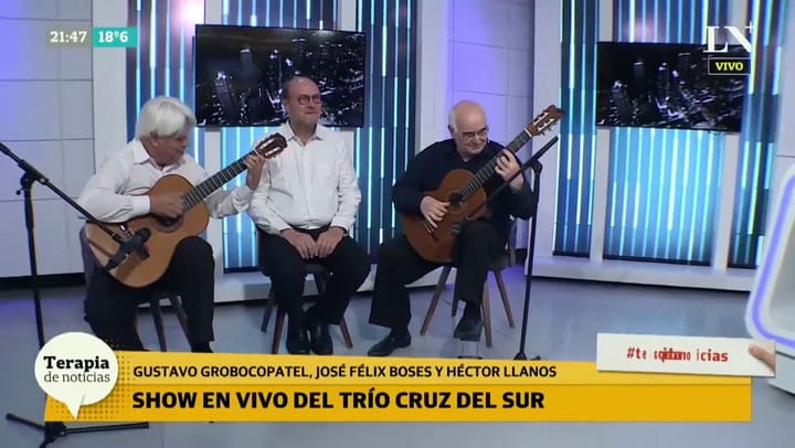 El show musical de Gustavo Grobocopatel en LN+