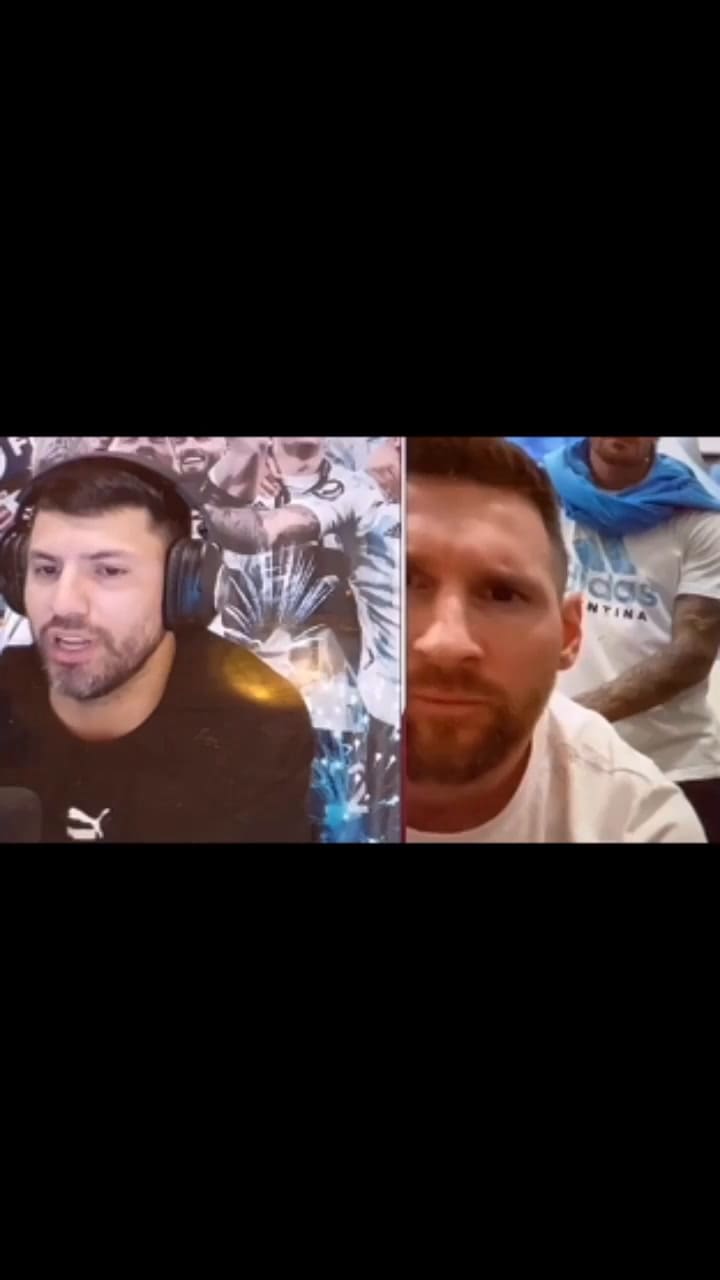 La emotiva despedida del Kun Agüero a sus excompañeros de selección