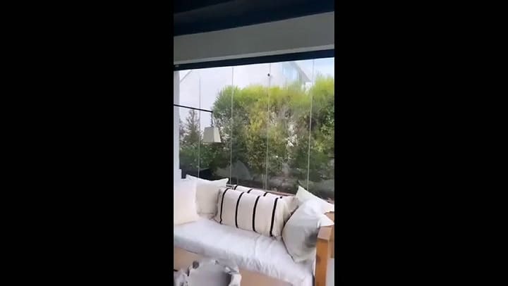 Pampita mostró su hogar