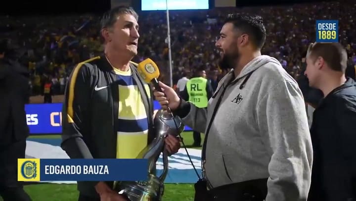 La palabra de Bauza tras coronarse campeón de la Copa Argentina 2018 - Fuente: CARC Oficial
