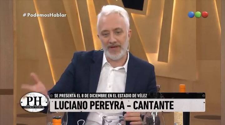 Luciano Pereyra dio detalles de los problemas de salud que sufrió siete años atrás - Fuente: Telefé