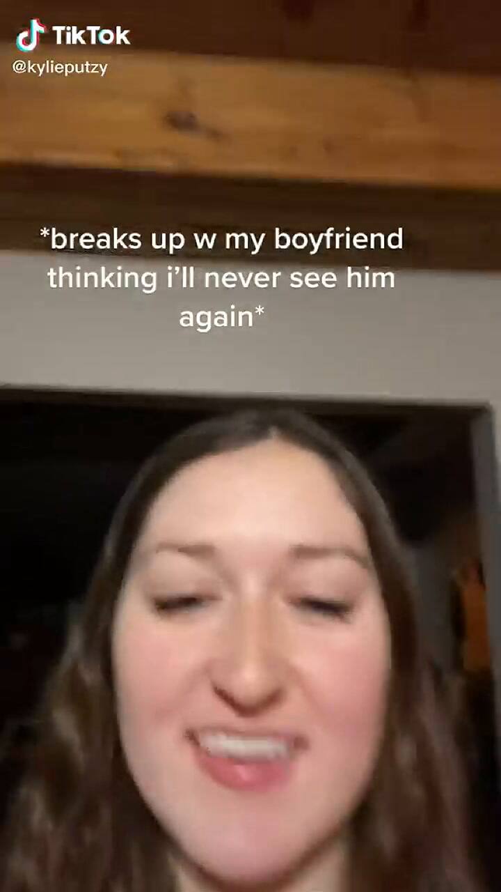 La joven compartió en TikTok la divertida e hilarante historia con su exnovio