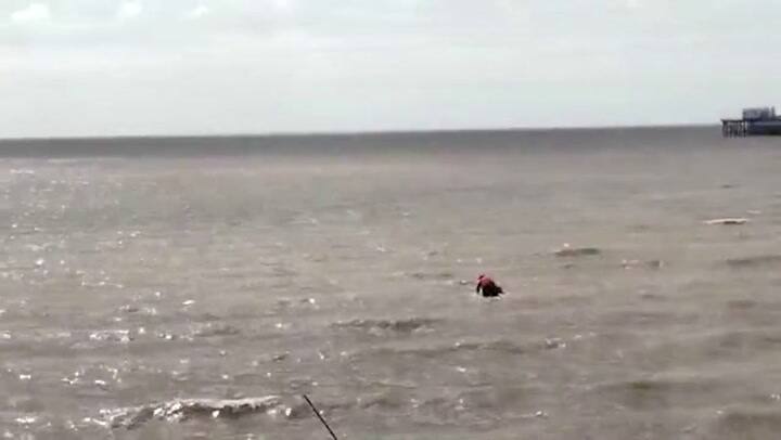 Dramático rescate en el Río de la Plata