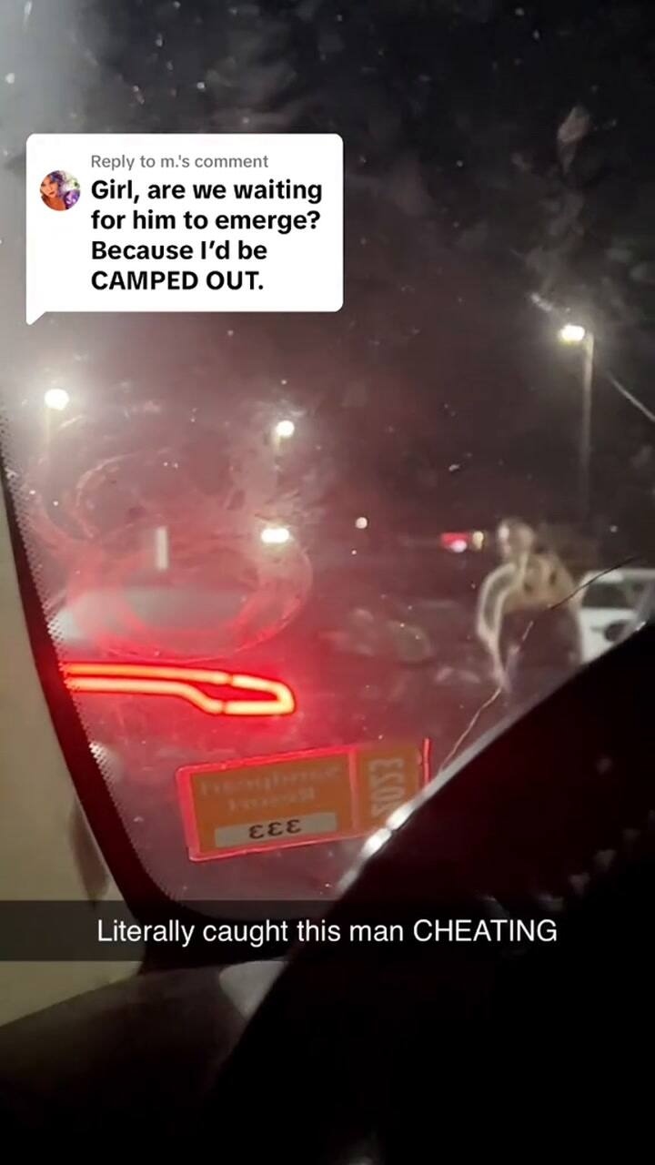 La mujer descubrió una infidelidad