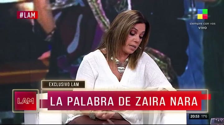 Sobre la separación de Zaira