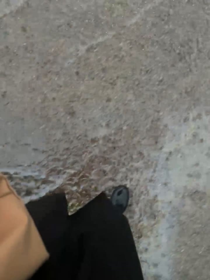 Calles inundadas en Parque Patricios