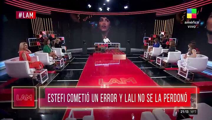 El tenso cruce entre Estefi Berardi y Yanina Latorre en LAM (América)