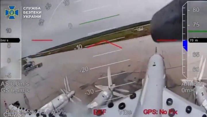 Ataque de drones a la flota rusa