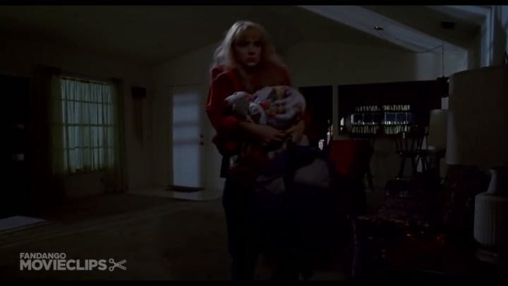 La escena de la cama de agua fue la única improvisada en la película