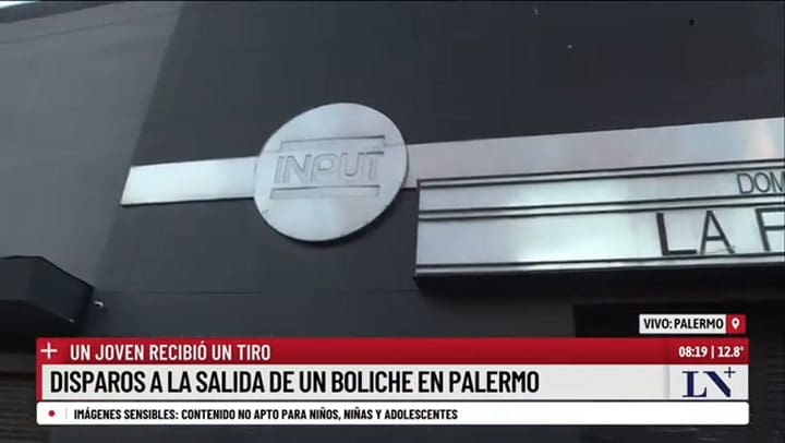 Un Joven Recibió Un Tiro A La Salida De Un Boliche En Palermo