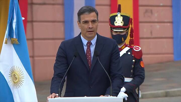 Pedro Sánchez, sobre la donación de vacunas
