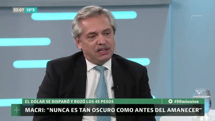 Alberto Fernández: 'Nos parecemos mucho más a Venezuela hoy que antes'