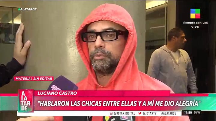 Luciano Castro rompio el silencio tras su separacion de Flor Vigna