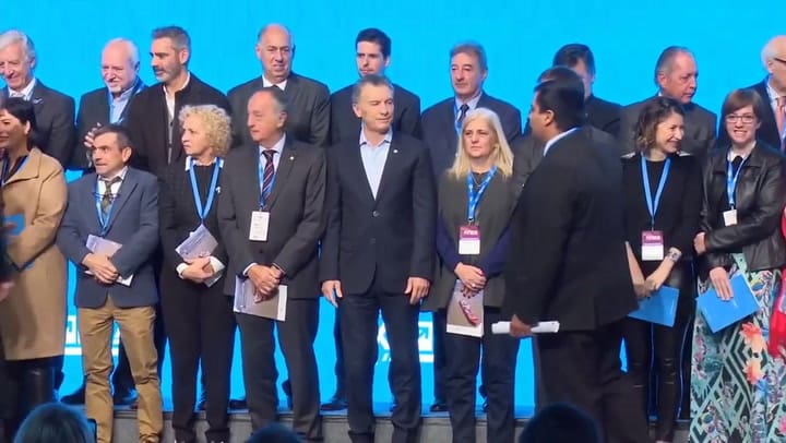 Macri: 'Es lógico que las pymes no exporten porque se la hicieron difícil' - Fuente: Casa Rosada