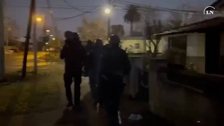 El operativo para detener a los sospechosos