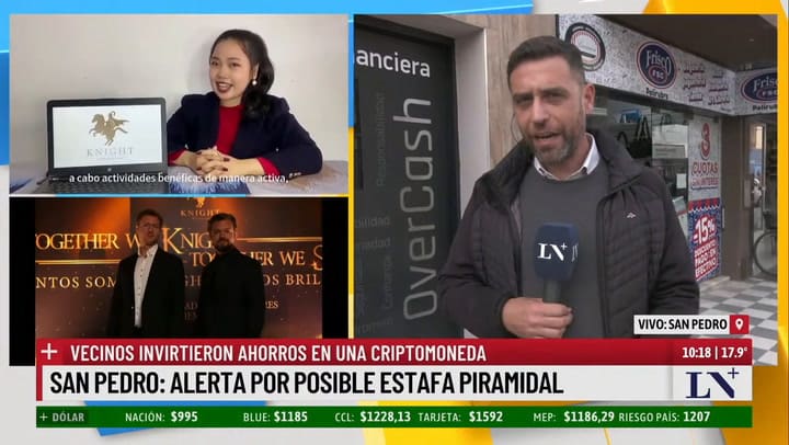 Denuncia de estafa piramidal en San Pedro: vecinos invirtieron sus ahorros en una criptomoneda
