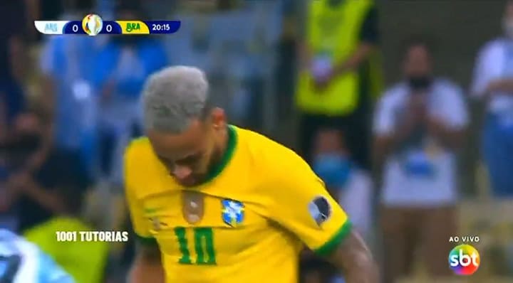 Copa América: el impactante relato del gol de Di María en la TV de Brasil